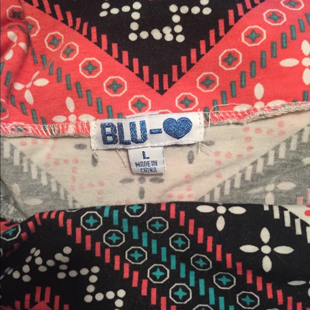 3/$10 - Bright Colorful Maxi Skirt - Picture 5 of 5